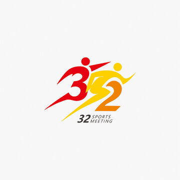 32届中小学校园体育节运动会会微标识