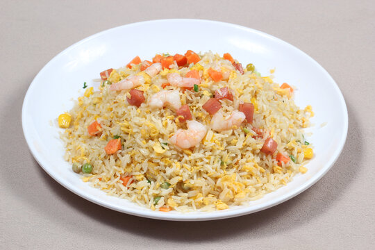 虾仁炒饭