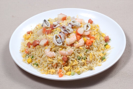 海鲜炒饭