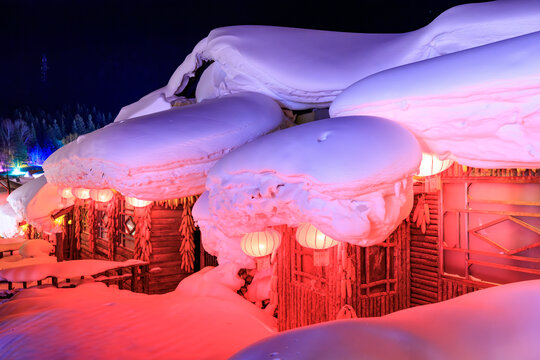 中国雪乡风光