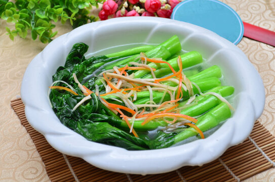 白灼菜心
