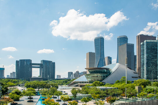 杭州钱江新城市民广场