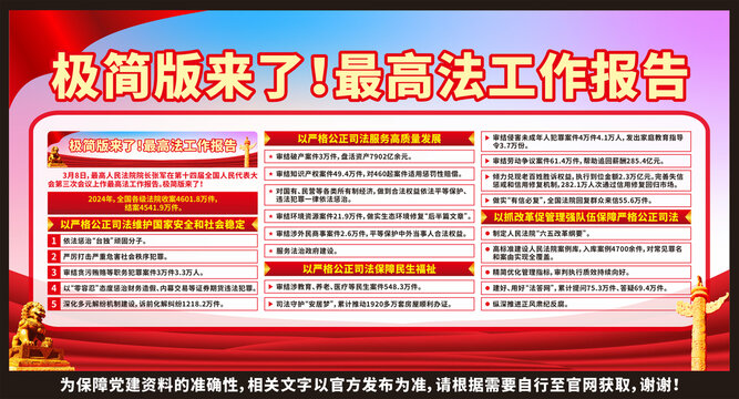 最高法工作报告