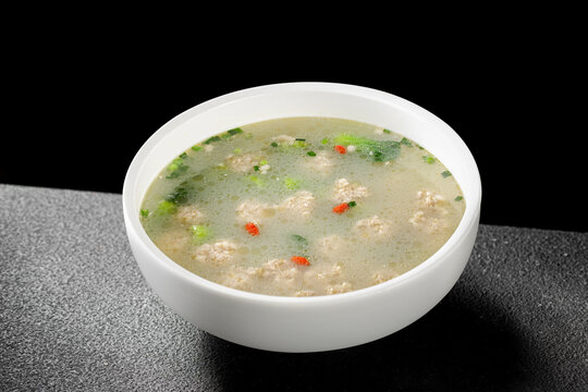 青菜肉丸汤