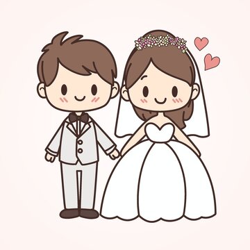 婚礼插画