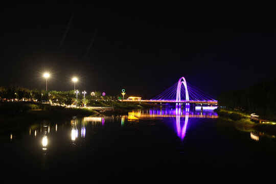 小城夜景