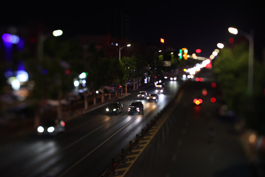 小城夜景