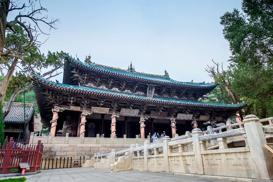 晋祠圣母殿