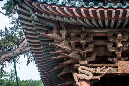 晋祠圣母殿斗拱