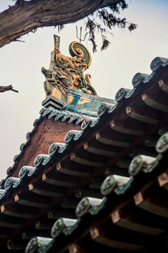 晋祠圣母殿螭吻