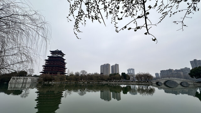 西湖景色