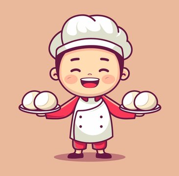 包子店卡通
