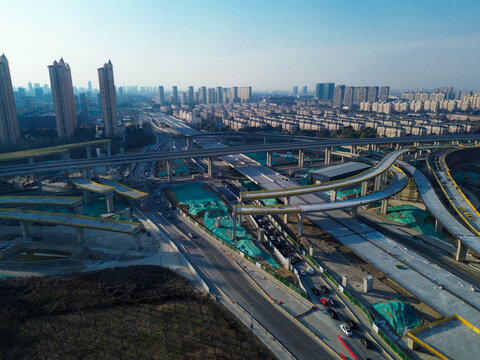 高速公路基建工地