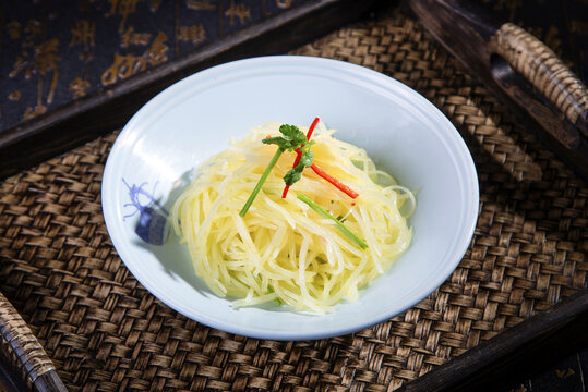 凉拌土豆丝
