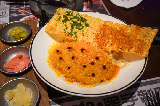 蟹黄面