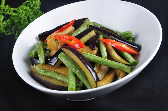 茄子豆角