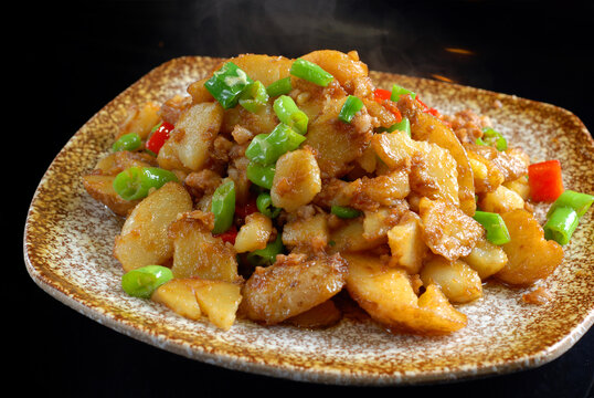 小炒土豆片