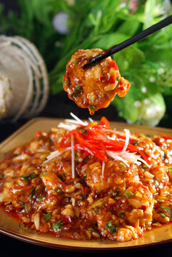 鱼香茄饼