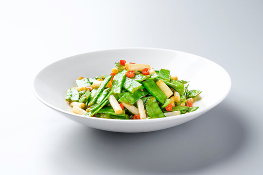 爆炒豌豆荚
