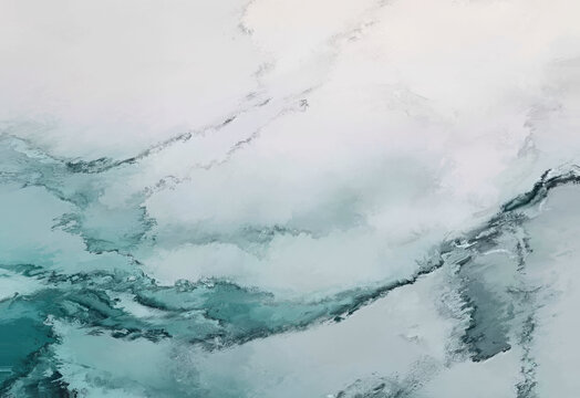 水墨抽象画