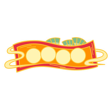 国潮风边框