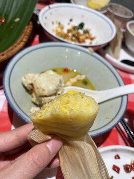 玉米糕点图片