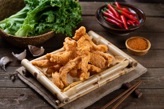 油炸鸡柳