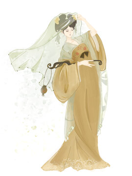 古风仕女图