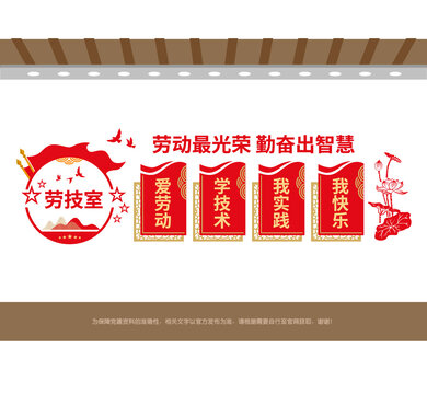 劳技室文化墙