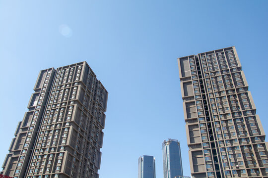 城市高层住宅楼