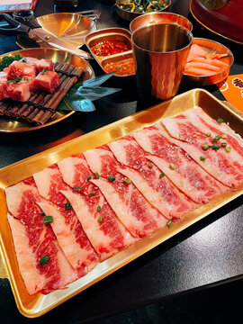 雪花牛肉
