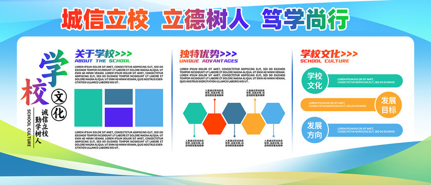 学校展板