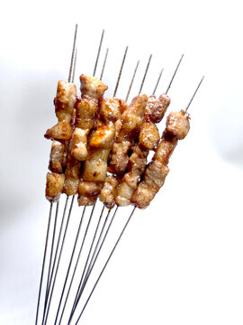 香辣五花肉串