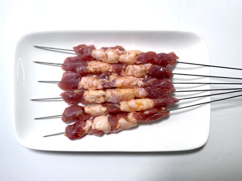 猪肉筋串