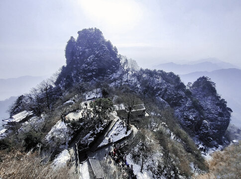 武当山雪