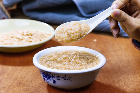 即冲即食燕麦糊