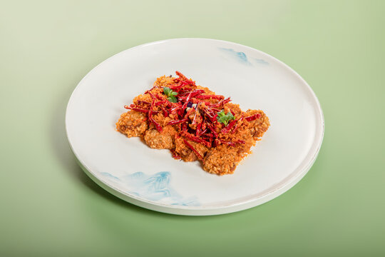 香酥春笋焗肉饼