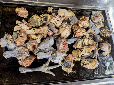 烤鸡肉