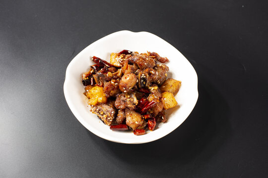 香辣鸡丁