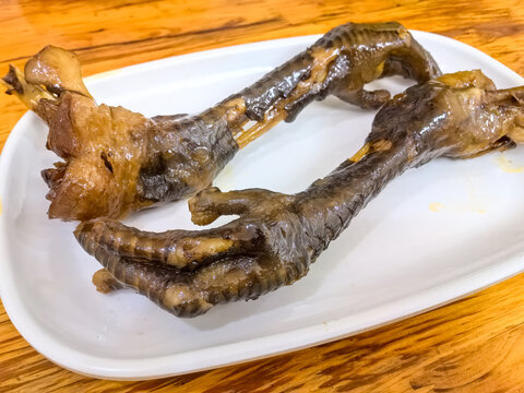 重庆万州的卤鸡爪
