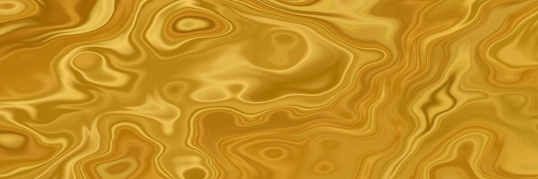 金色水波纹背景