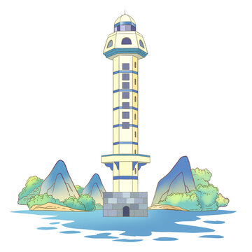 滘尾角灯塔