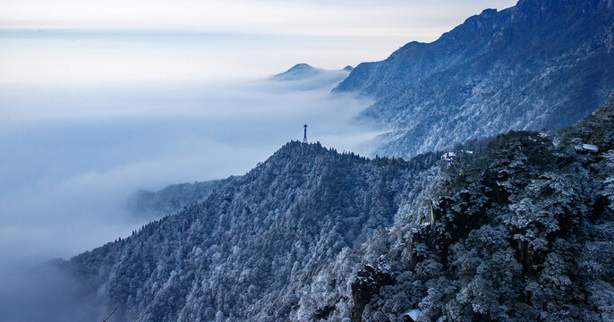 江西武功山云海草甸