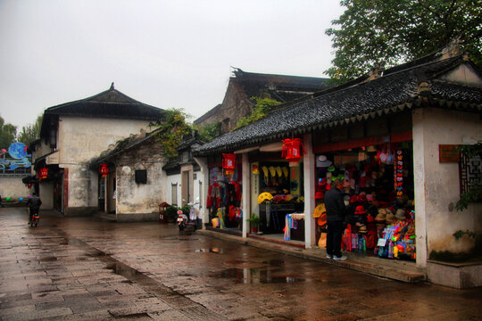 周庄水乡烟雨江南