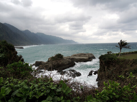 花莲雨后海景