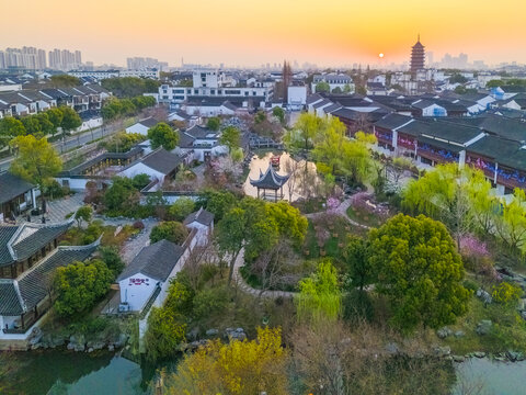 桃花坞日出