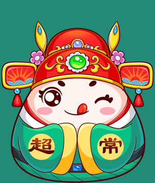 状元粽子端午节卡通粽子