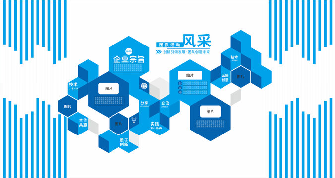 企业科技文化照片墙公司