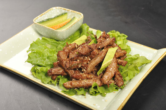 炸牛肉条