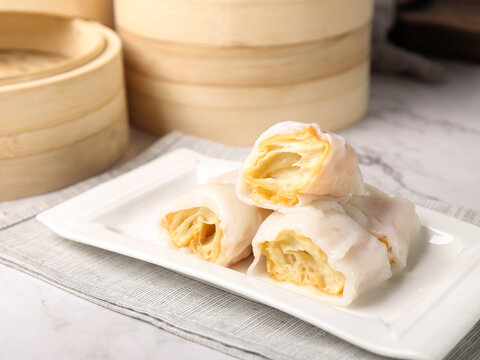 油条肠粉油炸鬼肠粉